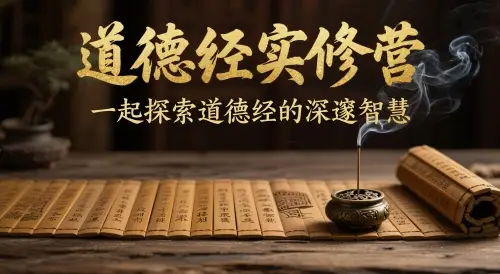 道德经实修营,一起探索道德经的深邃智慧-副业吧 道德经实修营,一起探索道德经的深邃智慧-副业吧