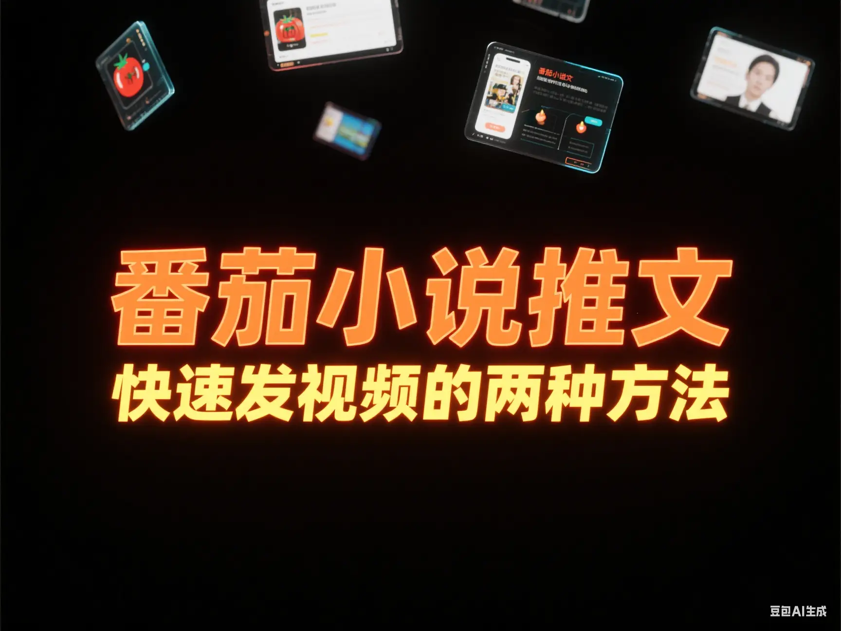 番茄小说推文 快速发视频的两种方法-创业猫 番茄小说推文 快速发视频的两种方法-创业猫