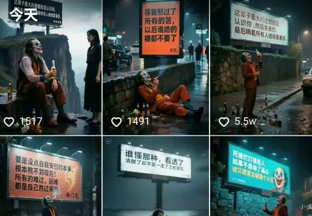 一条视频竟然15W赞!用AI制作小丑自嘲扎心文案视频,当下非常火爆的短视频流量神器-创业猫 一条视频竟然15W赞!用AI制作小丑自嘲扎心文案视频,当下非常火爆的短视频流量神器-创业猫