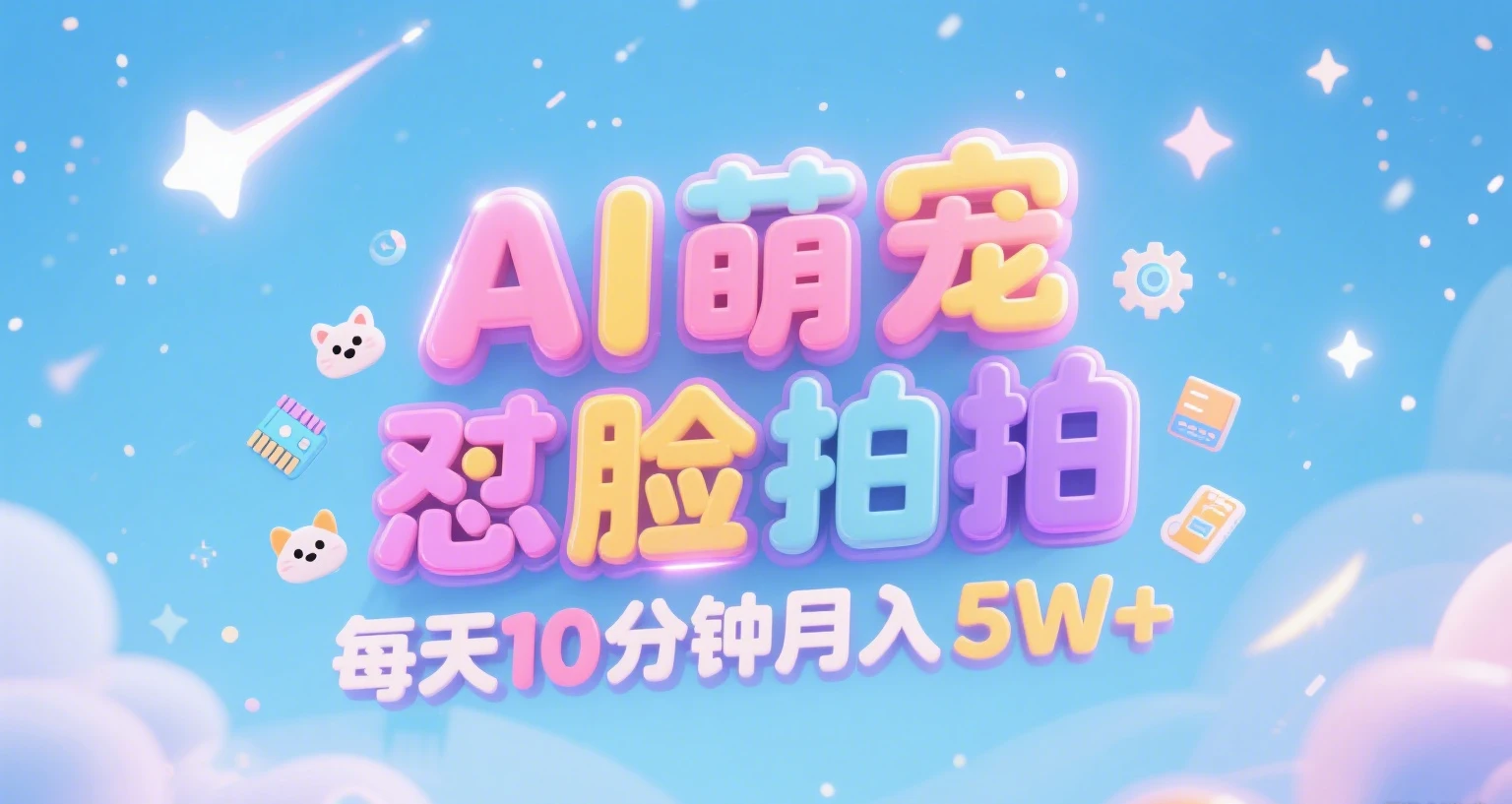 【精】AI萌宠怼脸拍 萌宠赛道 精准高客单 每天十分钟 附提示词文案库 代替做素材 卖提示词 卖虚拟资料 卖宠物产品 做宠物私人定制产品 带徒弟 带陪跑 卖课 创作者分成 月入5W+-副业吧