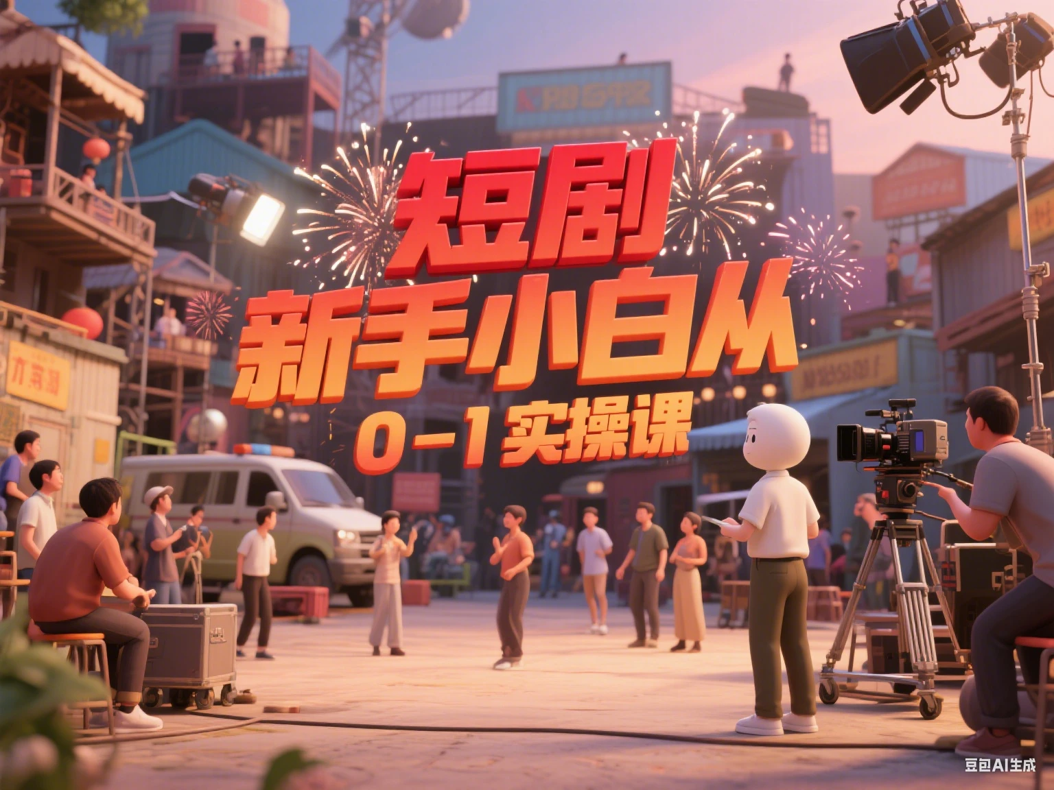 短剧 新手小白从0-1实操课-副业吧