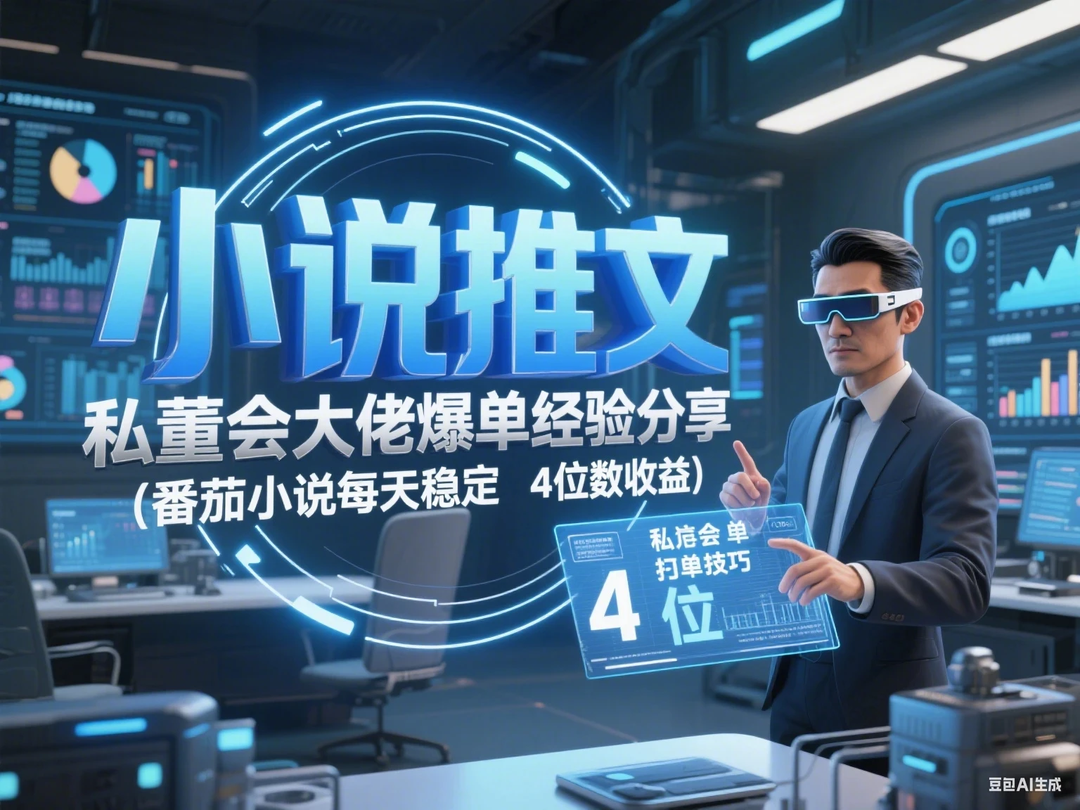 小说推文 私董会大佬爆单经验分享(番茄小说每天稳定4位数收益)-副业吧
