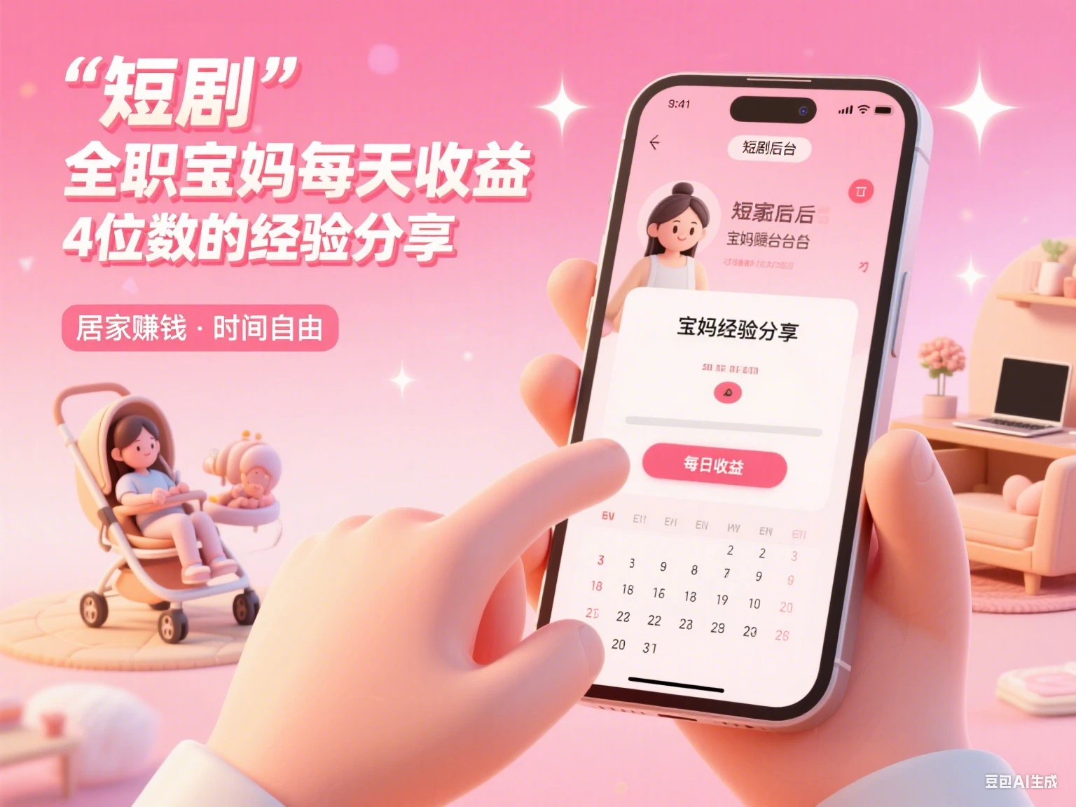 短剧 全职宝妈每天收益4位数的经验分享-副业吧 短剧 全职宝妈每天收益4位数的经验分享-副业吧