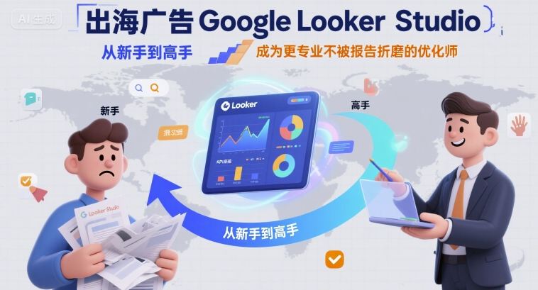 【精】出海广告Google Looker Studio从新手到高手,成为更专业不被报告折磨的优化师-创业猫 【精】出海广告Google Looker Studio从新手到高手,成为更专业不被报告折磨的优化师-创业猫