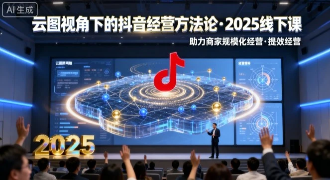 【精】云图视角下的抖音经营方法论,2025线下课,助力商家规模化经营,提效经营(录音+字幕)-创业猫 【精】云图视角下的抖音经营方法论,2025线下课,助力商家规模化经营,提效经营(录音+字幕)-创业猫