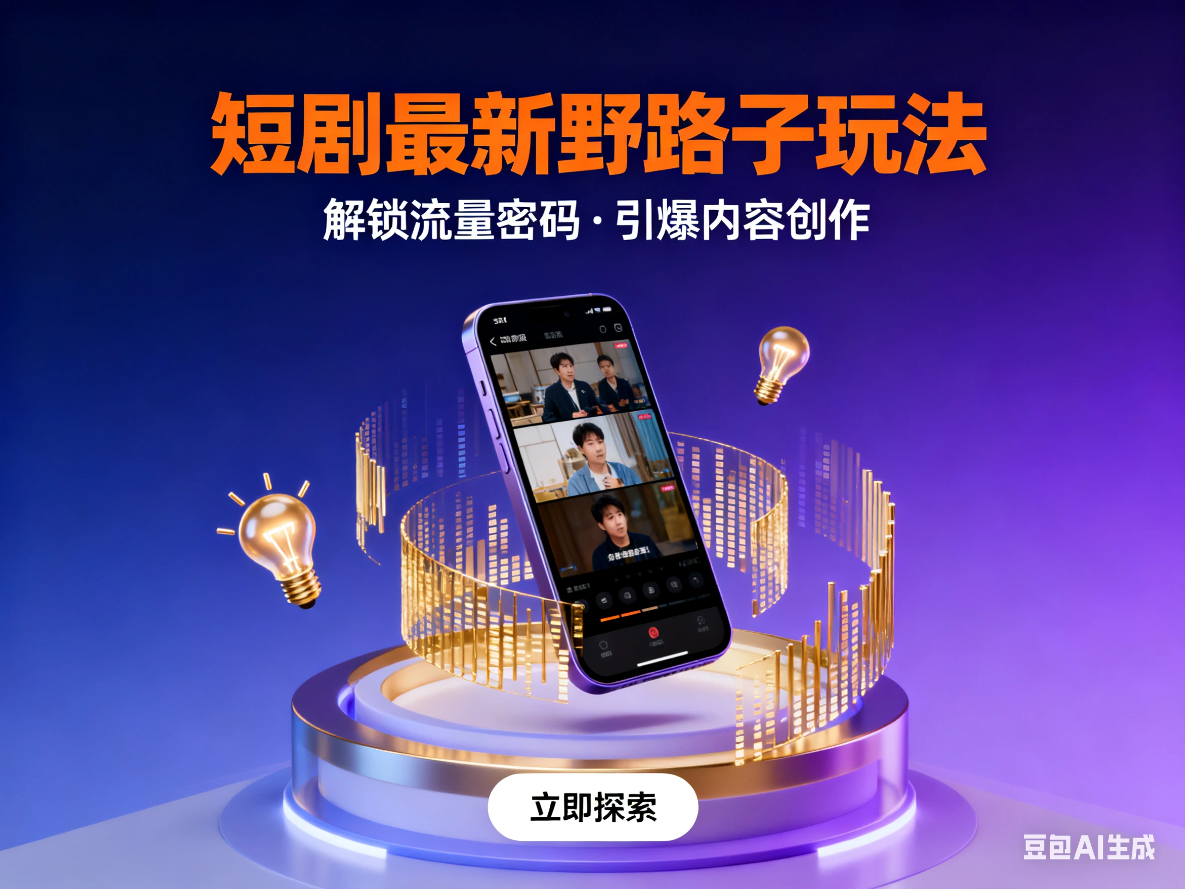 短剧 最新野路子玩法-副业吧