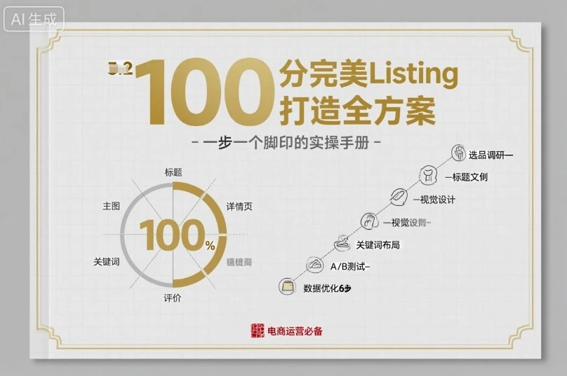【精】100分完美Listing打造全方案,想要完美listing必须是需要一步一个脚印的-副业吧 【精】100分完美Listing打造全方案,想要完美listing必须是需要一步一个脚印的-副业吧