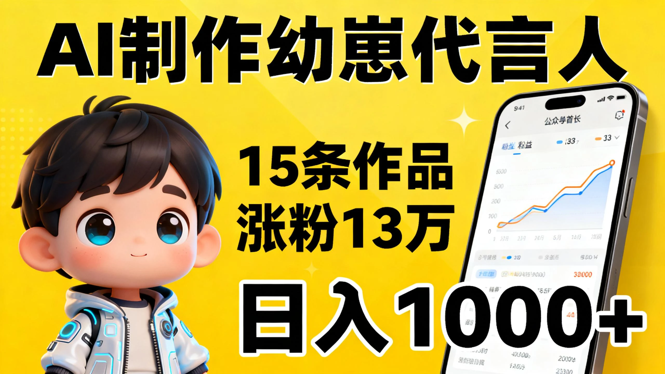 AI制作幼崽代言人,15条作品涨粉13万,日入1000+,实操教程-创业猫 AI制作幼崽代言人,15条作品涨粉13万,日入1000+,实操教程-创业猫