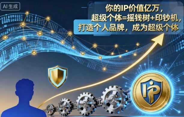 【精】你的IP价值亿万,超级个体=摇钱树+印钞机,打造个人品牌,成为超级个体-创业猫 【精】你的IP价值亿万,超级个体=摇钱树+印钞机,打造个人品牌,成为超级个体-创业猫