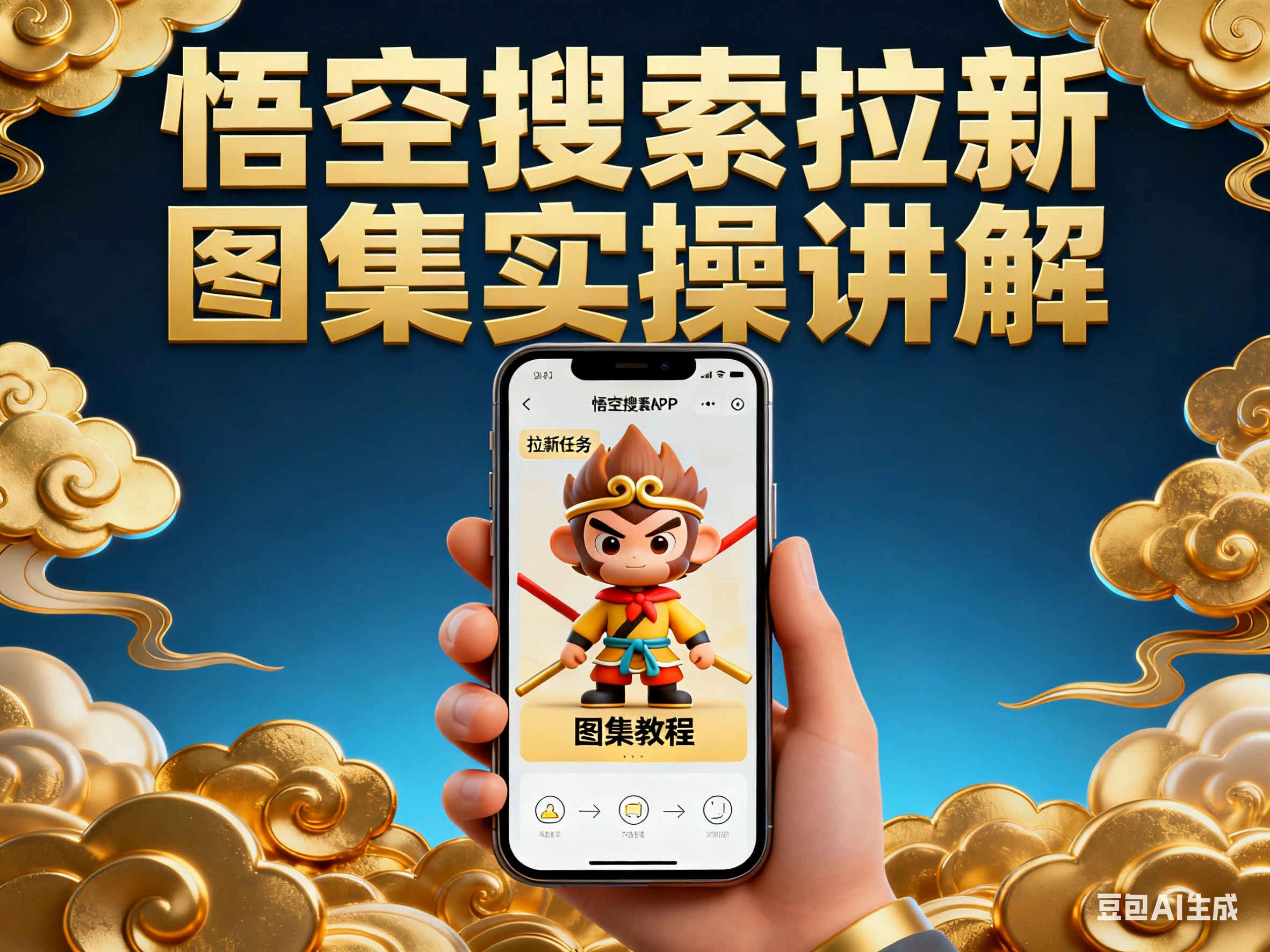 悟空搜索拉新-图集实操讲解-副业吧