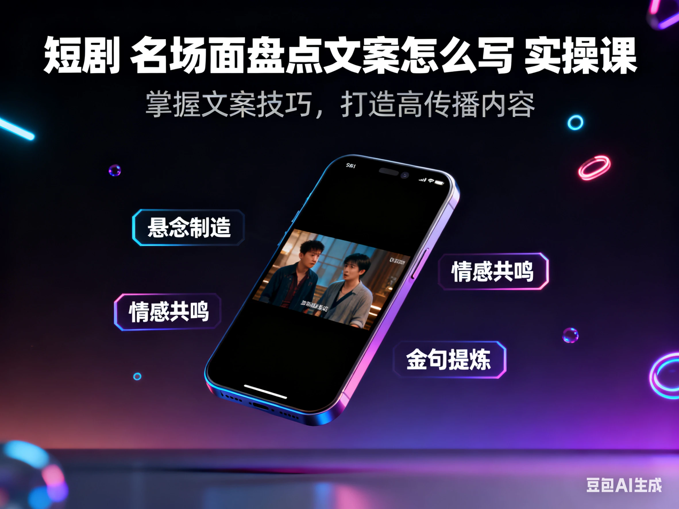 短剧 名场面盘点文案怎么写 实操课-创业猫 短剧 名场面盘点文案怎么写 实操课-创业猫