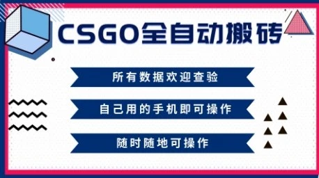 CSGO全自动搬砖,年底钱回家好项目,当天可拿到结果,新手小白轻松月入1W+【揭秘】-副业吧
