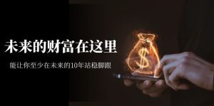 某收费文章《未来的财富在这里》能让你至少在未来的10年站稳脚跟-副业吧