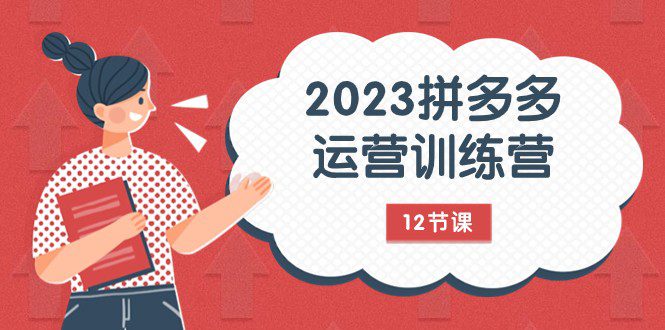 2023拼多多运营训练营：流量底层逻辑，免费+付费流量玩法（12节课）-副业吧