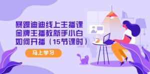 (4203期)暴躁迪迪线上主播课,金牌主播教新手小白如何开播(15节课时)-副业吧