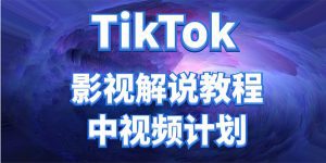 (4233期)外面收费2980元的TikTok影视解说、中视频教程,比国内的中视频计划收益高-副业吧