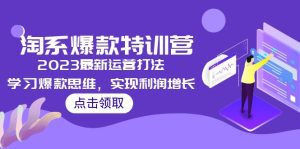 （5121期）2023淘系爆款特训营，2023最新运营打法，学习爆款思维，实现利润增长-副业吧