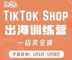 疯人院:TikTok Shop出海训练营(一店卖全球),出海抢占全球新流量-副业吧