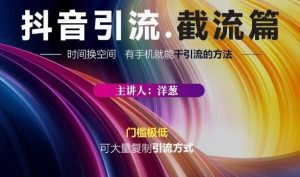 蟹友会·抖音评论区直播间截流,有手+手机就能干,超级简单的引流方式-副业吧