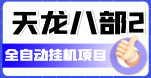 (5551期)外面收费2980的天龙八部2全自动挂机项目,单窗口10R项目【教学视频+脚本】-副业吧