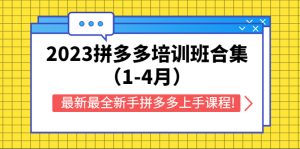（5684期）2023拼多多培训班合集（1-4月），最新最全新手拼多多上手课程!-副业吧