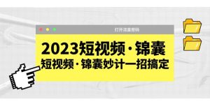 （5701期）2023短视频·锦囊，短视频·锦囊妙计一招搞定，打开流量密码！-副业吧