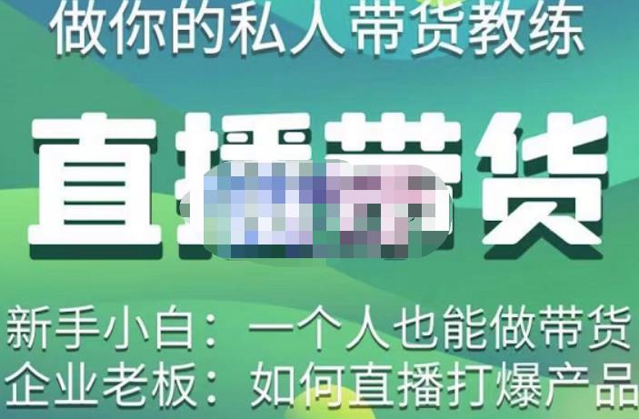 硬核传媒·直播带货（私人教练），实操实战教学，通俗易懂，学完后新手小白一个人也能做带货-副业吧