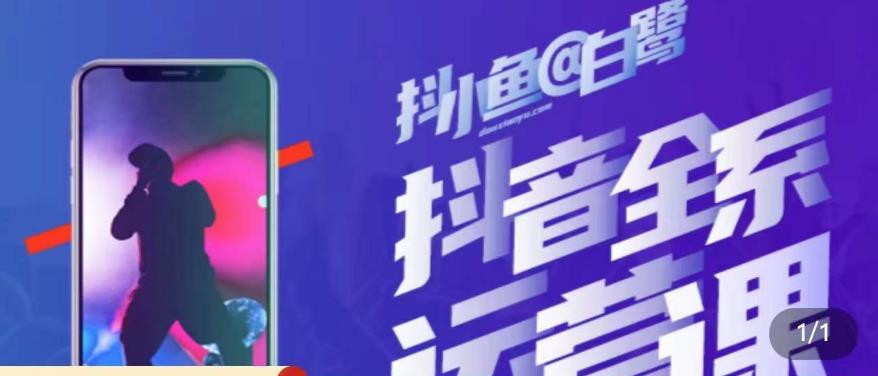 白鹭·主播内训营，运营主播话术起号进阶能力提升-副业吧