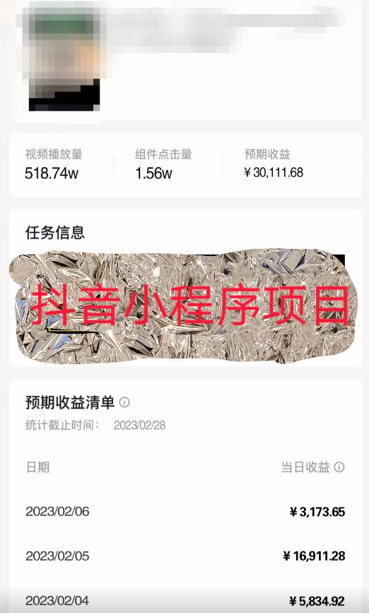 D1G馆长2023年收费990的抖音小程序变现新玩法，单号轻松日入200+-副业吧