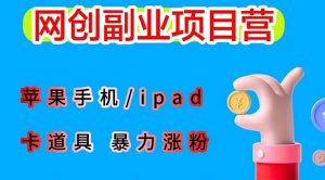 （6232期）最新利用苹果手机/ipad 的ios系统，卡道具搬短视频，百分百过原创-副业吧