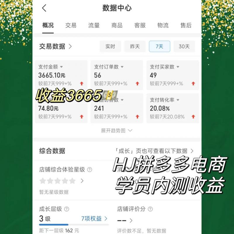 2023拼多多电商项目，稳定一天300～3000+，门槛低，出单快，一部手机即可完成-副业吧