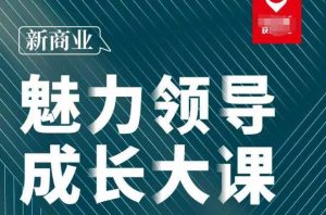 张琦·新商业魅力领导成长大课2023新版，高效管理必修课（30节）-副业吧