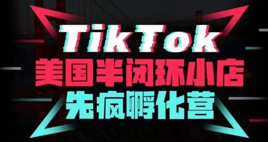 疯人院·TikTok美国半闭环小店孵化营，抢占TikTok美国蓝海市场，开店、运营、带货、投流全实操-副业吧