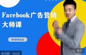 跨境b哥·2023Facebook广告营销大师课，挖掘广告商机，寻找精准客户-副业吧