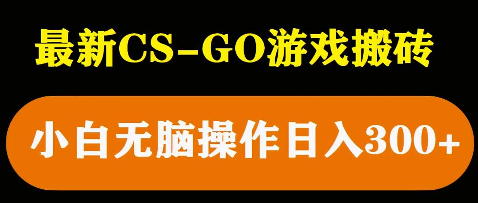 最新csgo游戏搬砖游戏，无需挂机小白无脑也能日入300+-副业吧