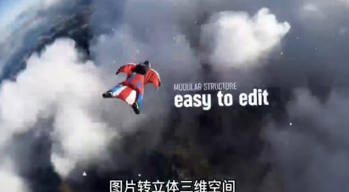 AE脚本-平面图片转3d三维视差动画Projection 3D v3.08（有教程视频）-副业吧