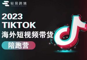 2023TikTok海外短视频带货陪跑营，从TK小白到TK高阶短视频运营快速变身优质带货达人-副业吧