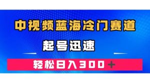 （7449期）中视频蓝海冷门赛道，韩国视频奇闻解说，起号迅速，日入300＋-副业吧