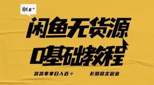 独家闲鱼无货源详细玩法，简简单单日八百+，长期稳定副业【揭秘】-副业吧
