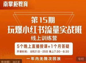 辛言玩爆小红书流量实战班,小红书种草是内容营销的重要流量入口-副业吧