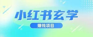 小红书玄学项目，直接上手操作，日入500【揭秘】-副业吧