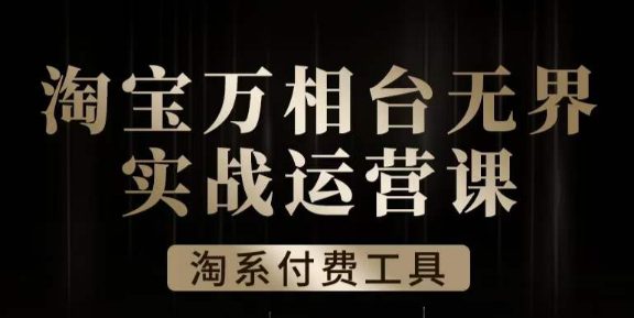 沧海·淘系万相台无界实战运营课，万相台无界实操全案例解析-副业吧