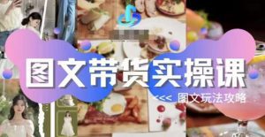 图文带货实操课,图文玩法攻略玩法-副业吧