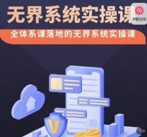 老衲·无界系统实操课，全体系落地无界改版后选择、出价、高投产做付费引流-副业吧