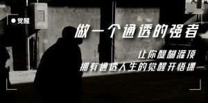 （7696期）觉醒-做一个通透强者，让你醍醐灌顶，拥有通透人生，掌握强大的秘密-副业吧