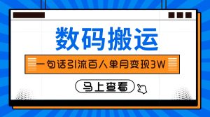 （8129期）仅靠一句话引流百人变现3万？-副业吧