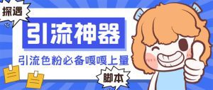（8447期）【引流必备】探遇漂流瓶全自动引流脚本，引流色粉必备神器嘎嘎上量【引…-副业吧