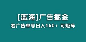 （8767期）【海蓝项目】广告掘金日赚160+（附养机教程） 长期稳定，收益妙到-副业吧