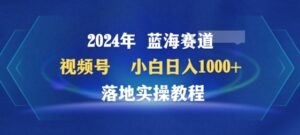 2024年视频号蓝海赛道百家讲坛,小白日入1000+,落地实操教程-副业吧