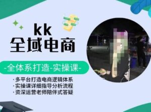 KK全域电商，全体系打造实操课，多平台打造电商逻辑体系-副业吧
